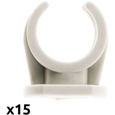 Clips sin tornillos  lote de 15 ø 20 mm