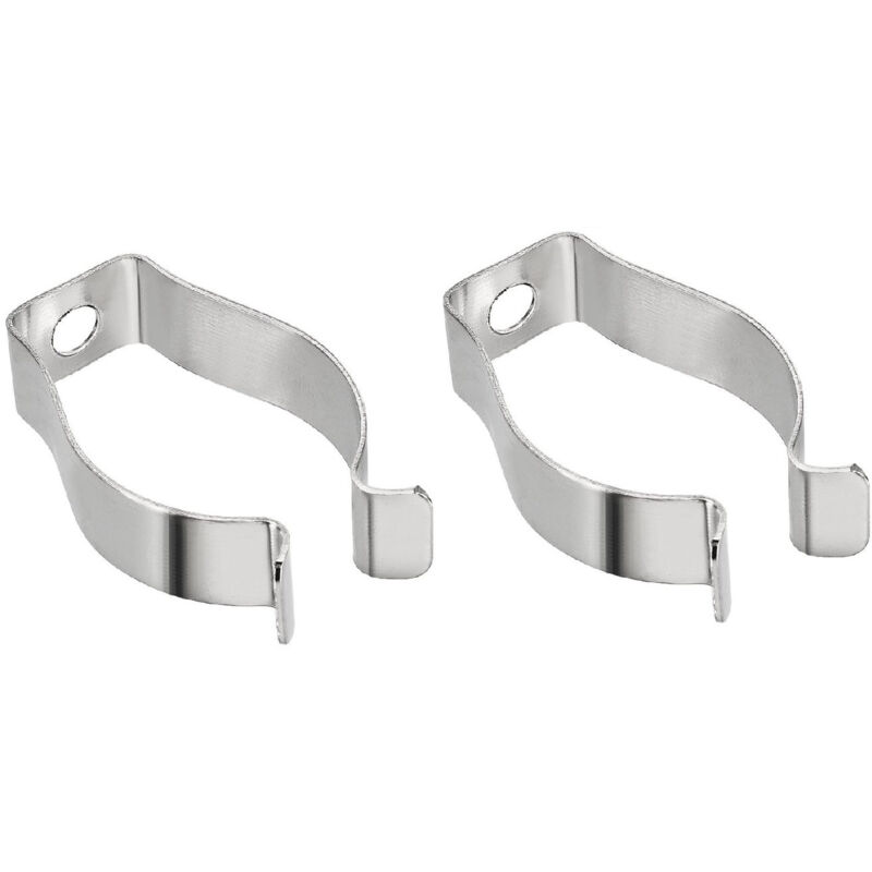 

Clips Sujección Aluminio para Tubos LED T8 (2 ud) Aluminio - Aluminio