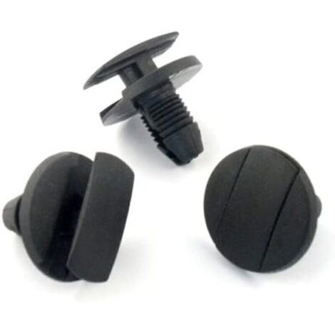 Clips und 8565.53 100 x Kunststoff-Clips/Nieten