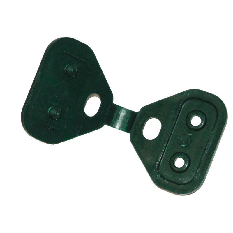 

Clips verdes de 2 enganches Verde. Bolsa de 25 unidades