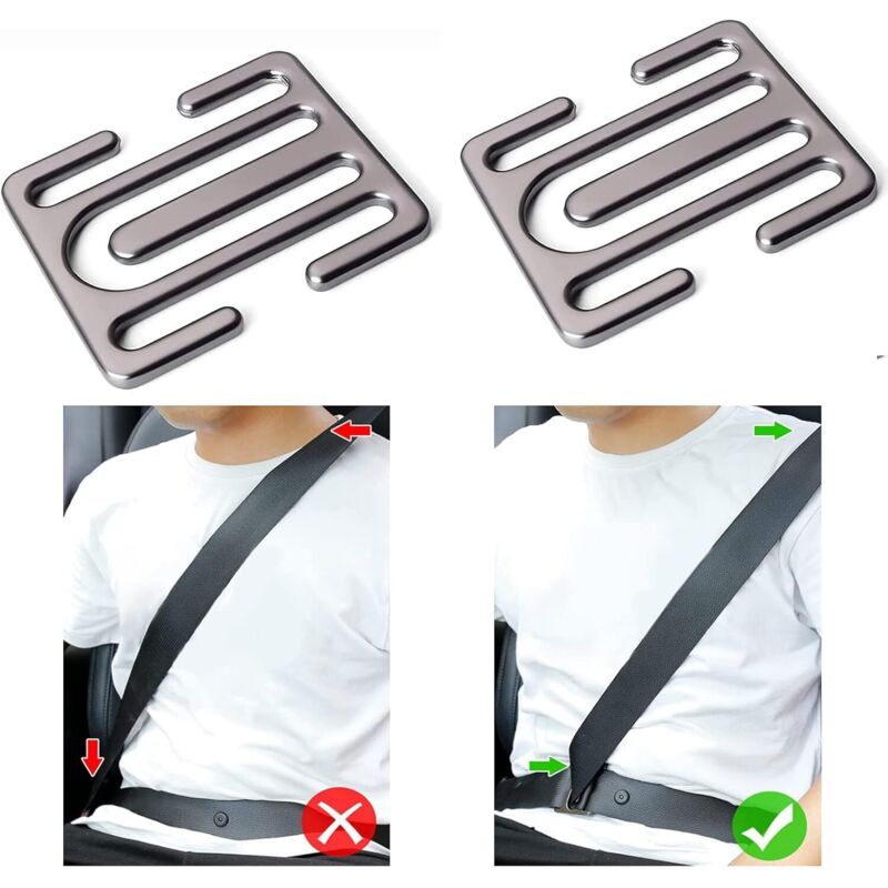 Clips voiture,pince ceinture de sécurité voiture,bloque ceinture de securite voiture, pince ceinture voiture, rallonge ceinture de sécurité voiture,