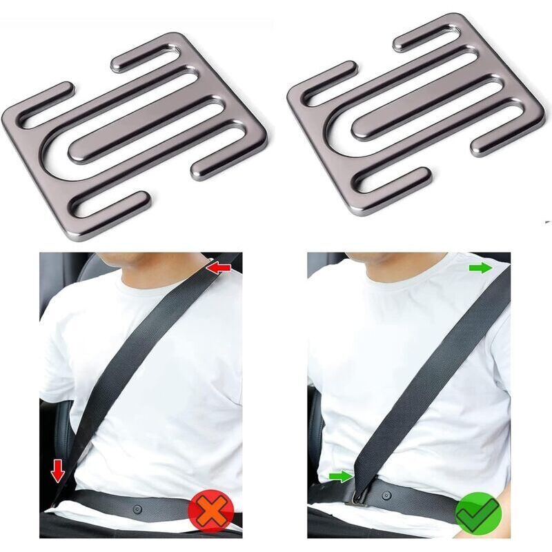Clips voiture,pince ceinture de sécurité voiture,bloque ceinture de securite voiture, pince ceinture voiture, rallonge ceinture de sécurité voiture,