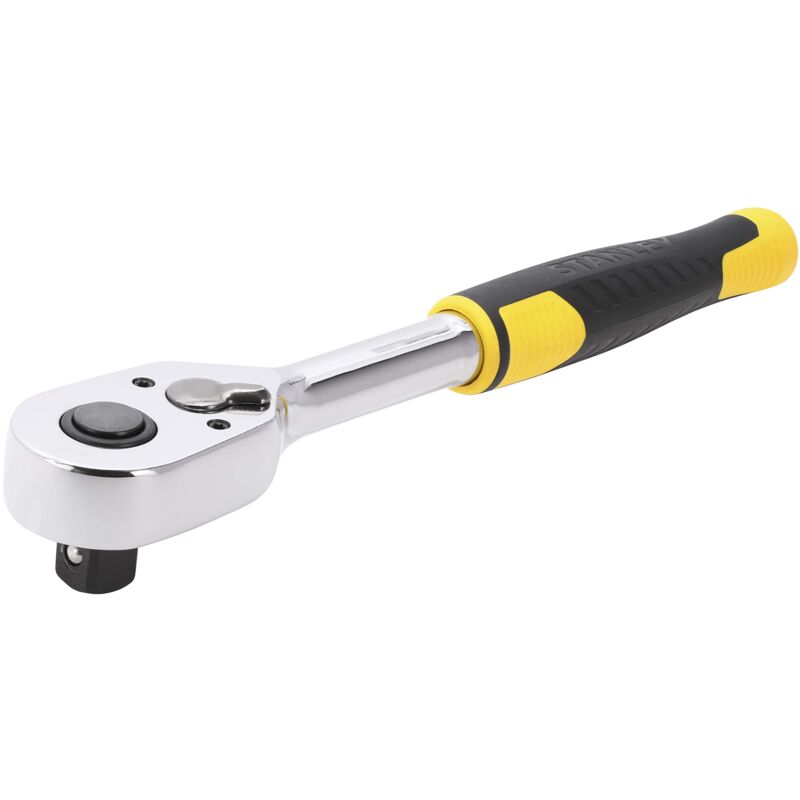 Cliquet 72 dents 12 STANLEY STMT82665 1 Finition satinée brillante Levier d'inversion en métal