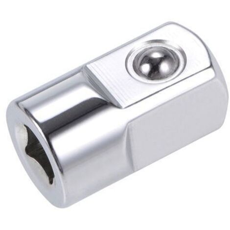 Cliquet Douille     1/4″ Femelle à 1/2″ Mâle Acier Cr-V Adaptateur douille réducteur entraînement Cliquet Clé Embout 1Pcs