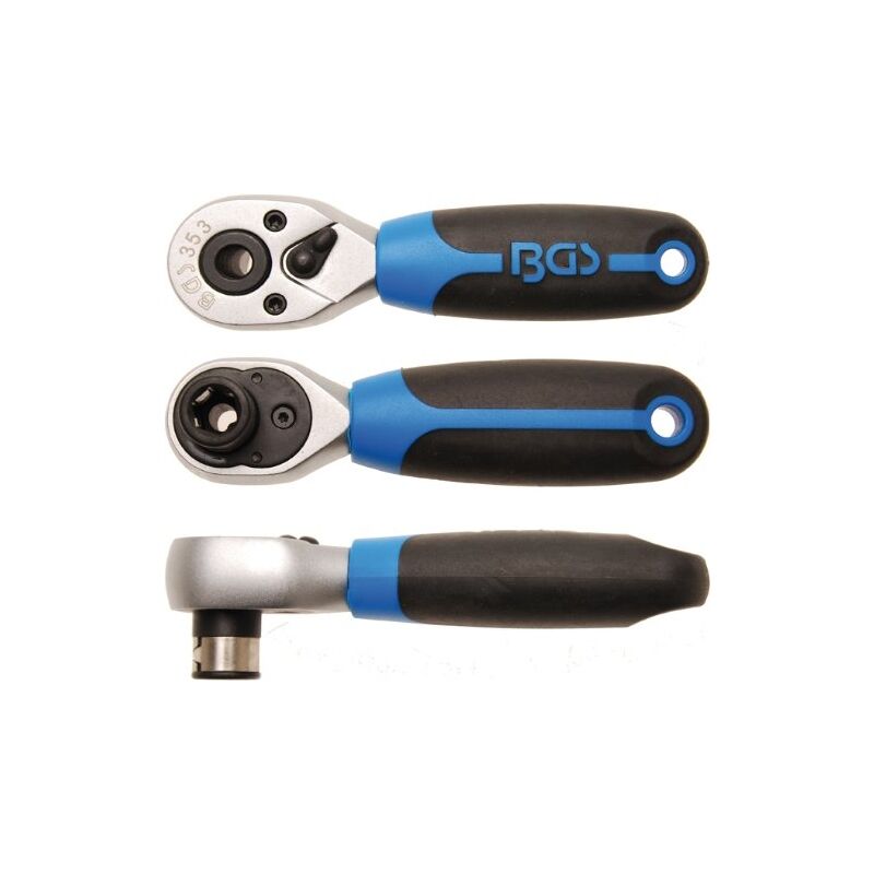 Embout à cliquet réversible pour embouts 10 mm