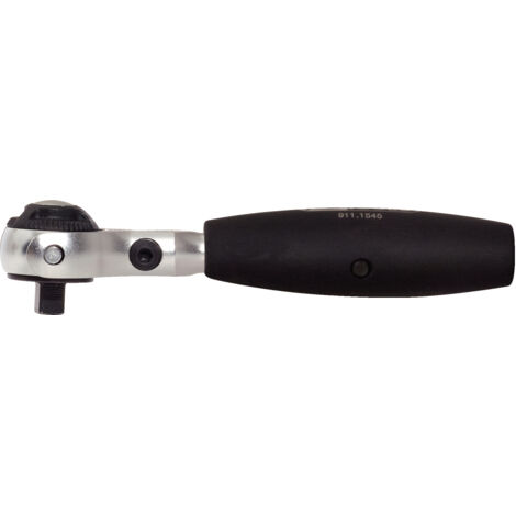 Kstools – Cliquet multi-fonctions 1/4'' – Chrome Vanadium – Longueur 125mm – Poignée réglable 5 positions – Pour serrage rapide et précis