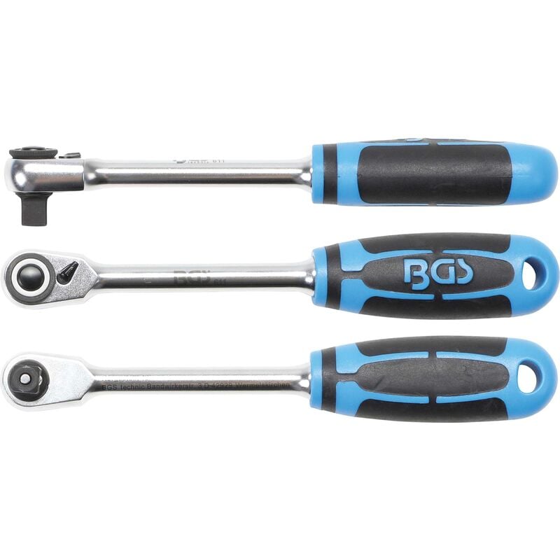 Bgs Technic - cliquet réversible à denture fine 10MM (3/8'') bgs 611