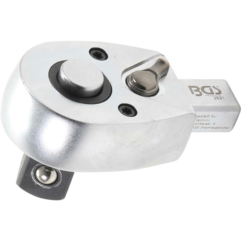 Cliquet Réversible Enfichable 12,5mm (1/2'') Empreinte 9 X 12 Mm Bgs 2821