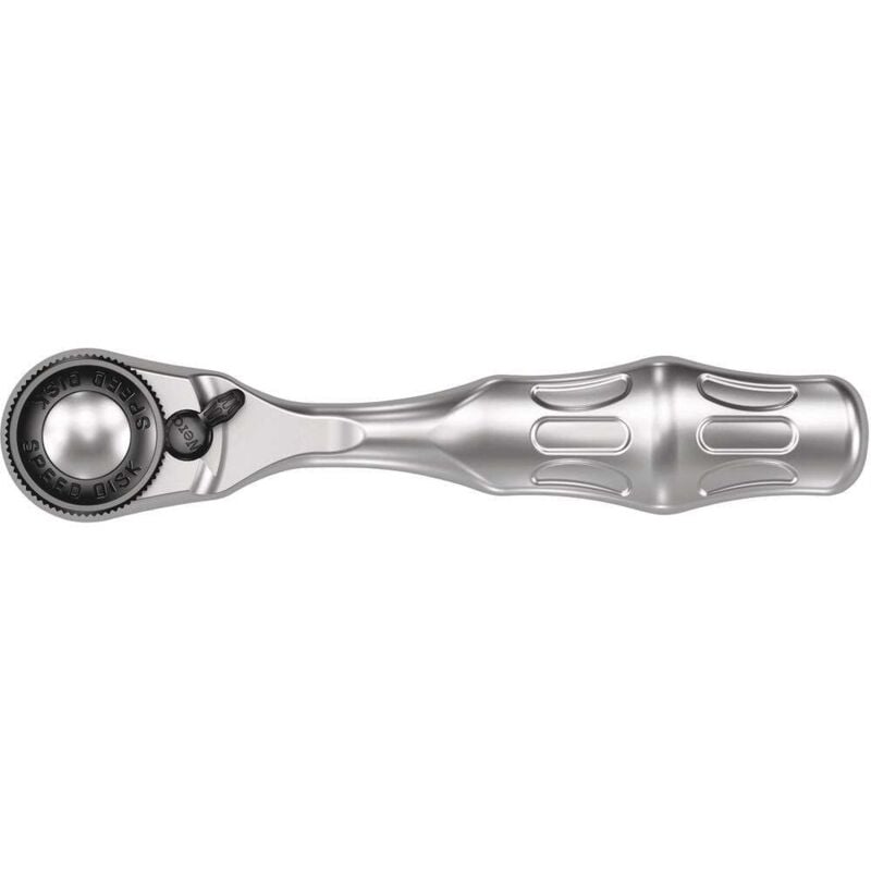 Wera - 8008 a Zyklop Mini 3 05003793001 Cliquet réversible 1/4 100 mm