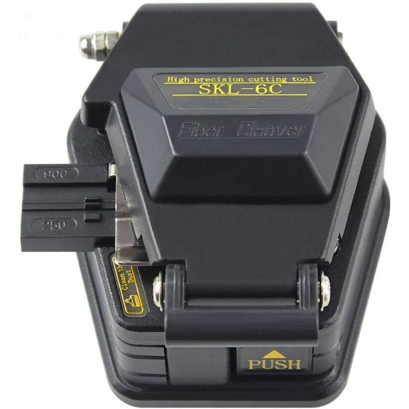 Comely - Cliveuse Automatique de Fibre Optigue Haute Precision kl-6c, 16 Lames Outil Professionnel pour coupe et clivage Precis