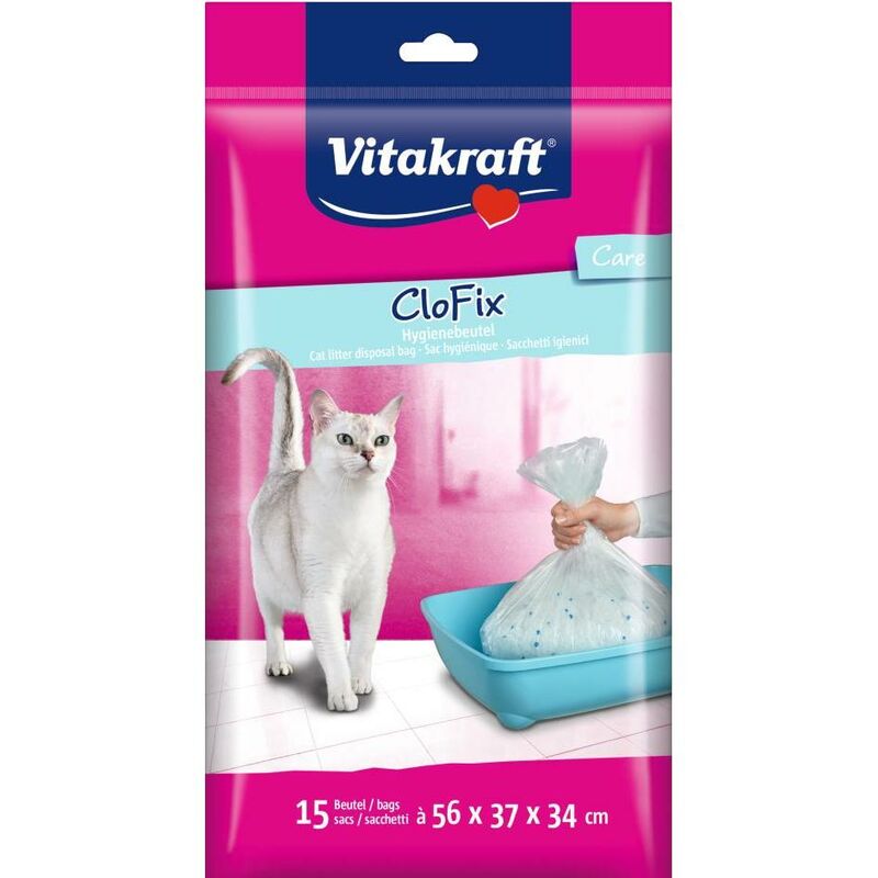 

Clo-fix Bolsas bandeja 15 uds gato - Vitakraft