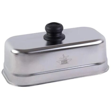 Cloche de cuisson Inox Rectangulaire pour plancha Forge Adour