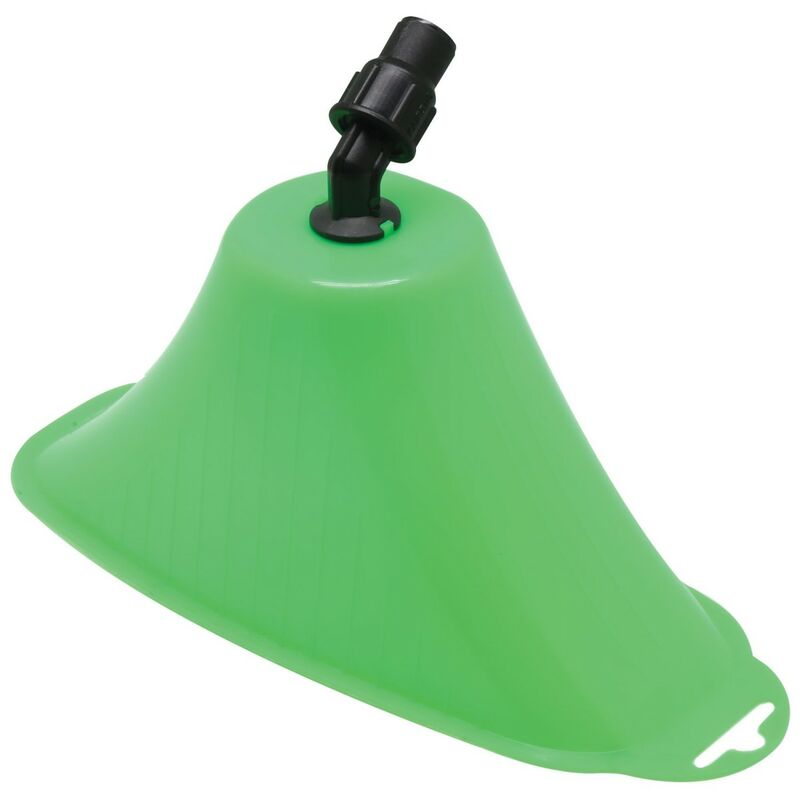 Cloche de désherbage pour pulvérisateur raccord rapide 2.5 bar Angle 110° Débit 0.73L/min Petit modèle Iris Garden green