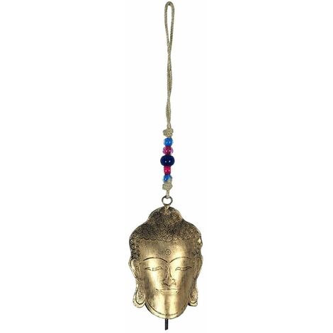 Cloche de métal Bouddha