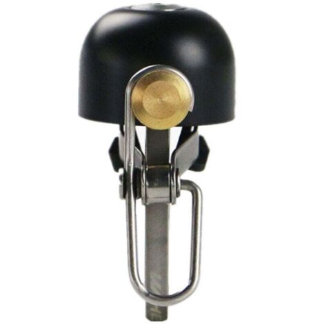 Cloche de vélo classique cloche de vélo pour vélo anneau cloche avec son fort cloches pour route VTT guidon 1pc noir