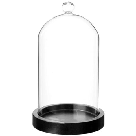 Cloche Décorative en Verre "Dara" 19cm Transparent