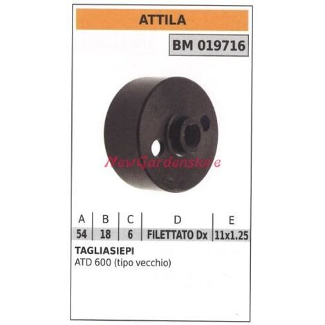 Cloche d'embrayage ATTILA taille-haie ATD 600 ancien type 019716