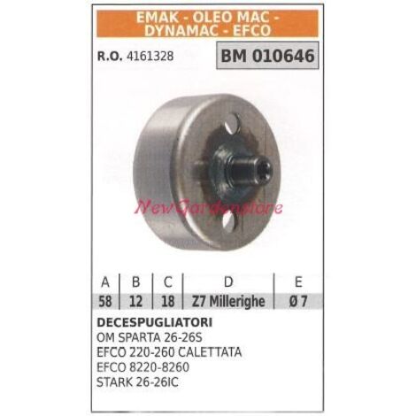 Cloche d'embrayage EMAK OM SPARTA 26 - 26S EFCO 220 260 EFCO 220 260 010646