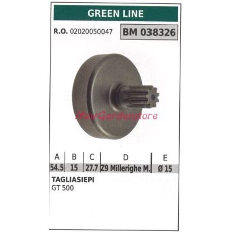 Cloche d'embrayage GREEN LINE taille-haie GT 500 038326