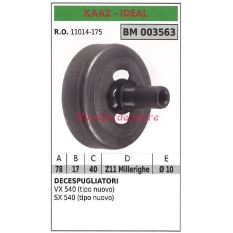 Cloche d'embrayage KAAZ débroussailleuse VX 540 SX 540 003563