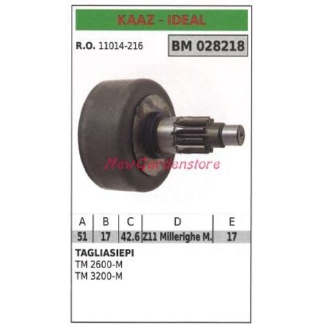 Cloche d'embrayage KAAZ pour taille-haie TM 2600-M TM 3200-M 028218