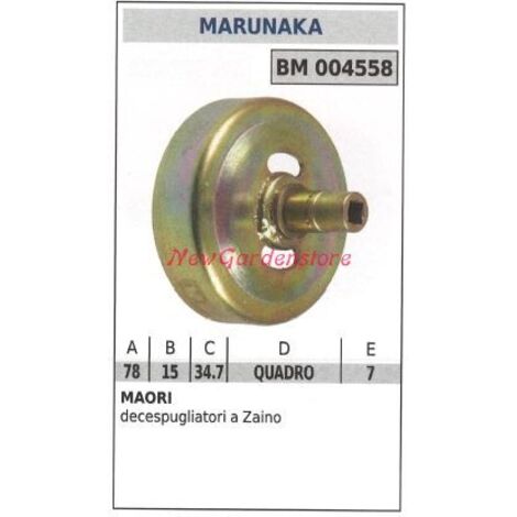 Cloche d'embrayage pour débroussailleuse à dos MARUNAKA 004558
