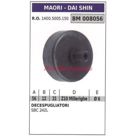 Cloche d'embrayage pour débroussailleuse MAORI SBC 242L 008056
