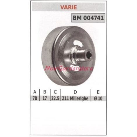 Cloche d'embrayage VARIOUS 004741