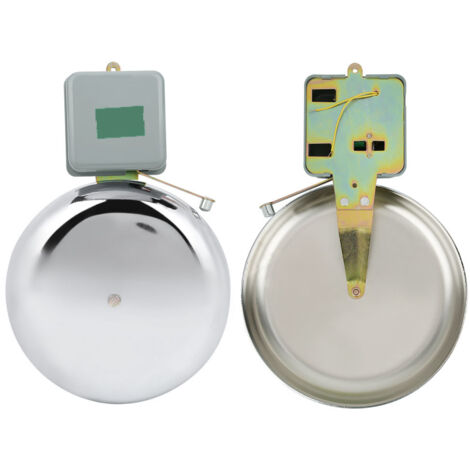 Cloche Électrique Antidéflagrante en Acier Inoxydable 250mm AC220V pour Écoles
