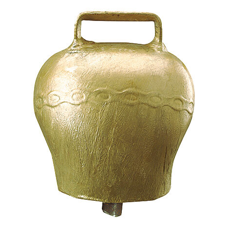 Cloche en acier bombé coloris bronze 110 mm