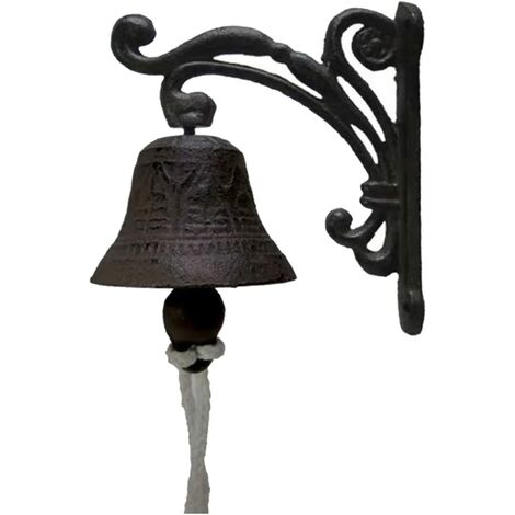 Sonnette à tirette laiton poli (1890) - Retro Deurbeslag