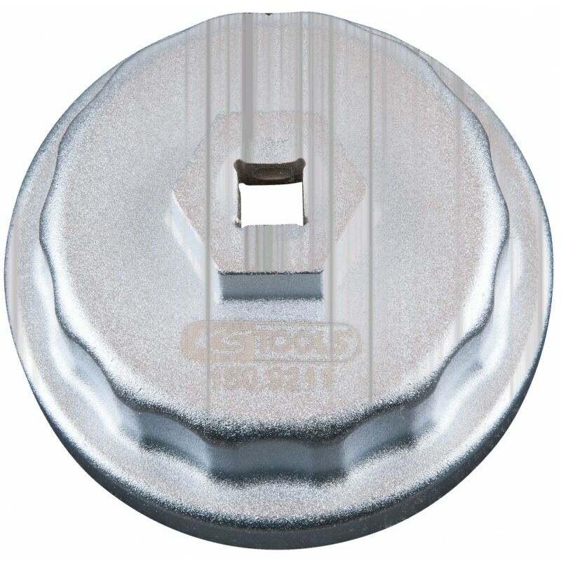 Kstools - Cloche filtre à huile 3/8' 64,5mm 14 pans 3 encoches du coffret 150,9210