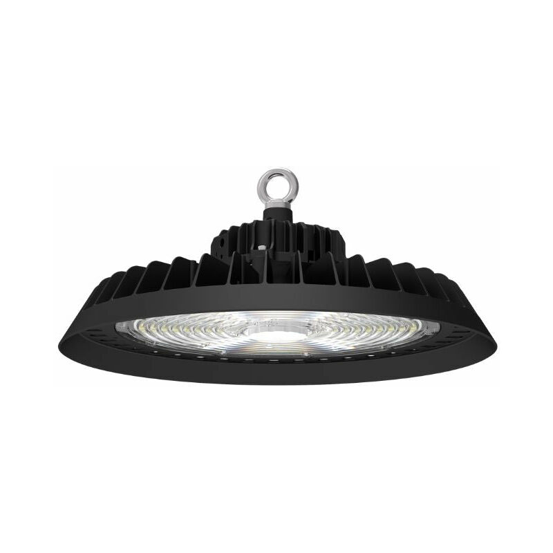 Suspension industrielle UFO 100w 160lm/w avec détecteur de mouvement - Unité / Blanc Neutre - SILUMEN