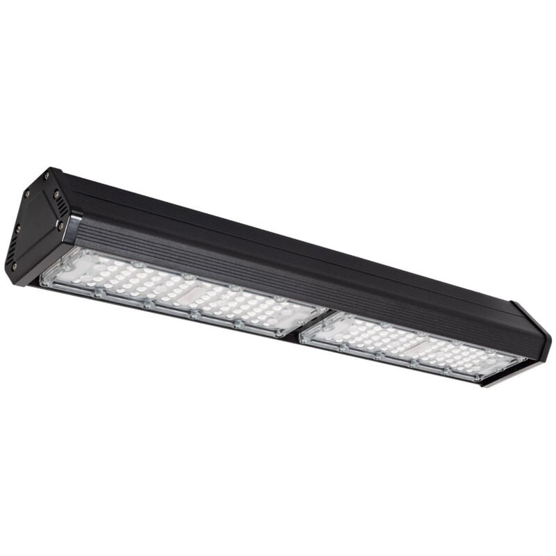 Cloche Linéaire LED Industrielle 100W 120lm/W Dimmable 1-10V IP65 HB1 5000K Blanc froid