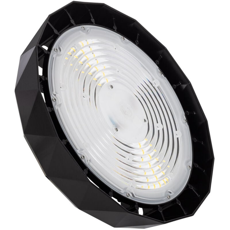 Cloche led Industrielle ufo 150W 200lm/W moso Dimmable dali lednix hbm 3000K Blanc chaud