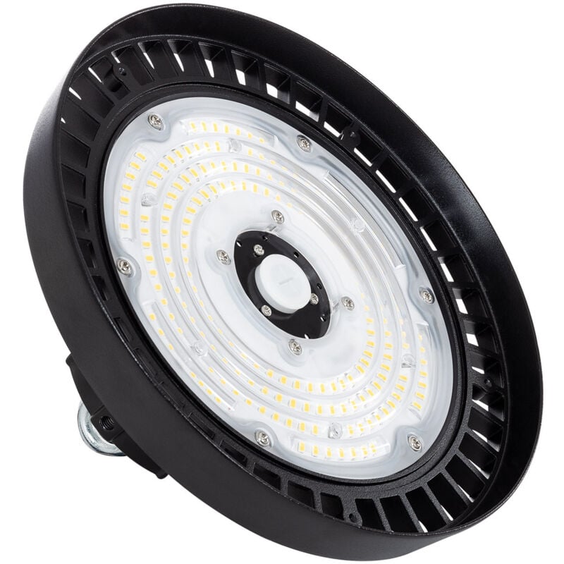 Cloche led Industrielle ufo 150W 170lm/W lifud Dimmable 0-10V hbd 5000K 90º Blanc froid