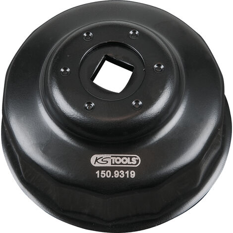 Cloche pour filtre à huile 3/8, Ø 64,0 mm / 14 cannelures