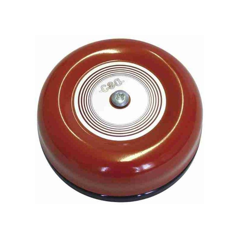 CSA - 521601LOGO-1702 - cloche rouge 6 pouces 24V