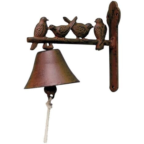 BEST FOR BOOTS Cloche en fonte Oiseaux - Esschert Design
