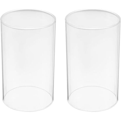 Cloches Décoratives Verre pour Bougies De Table Couvercles