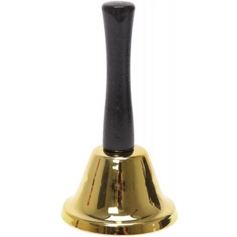 Clochette classique Or 6.5 x 12 cm