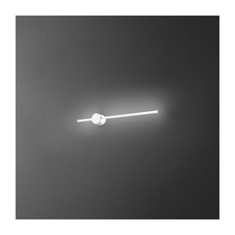 Perenz - clock Applique led en aluminium 12W 3000K 65 cm Blanc