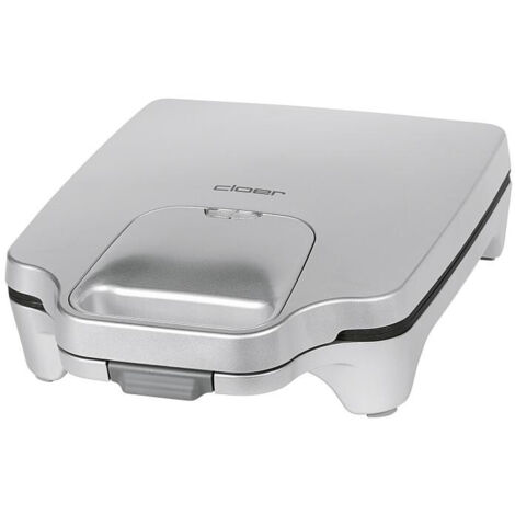 Cloer 6269 Appareil à Croque-Monsieur XXL Argent