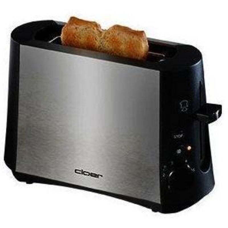 Unbekannt - Toaster 3890 1Scheibe 600Watt Edelstahl/schwarz