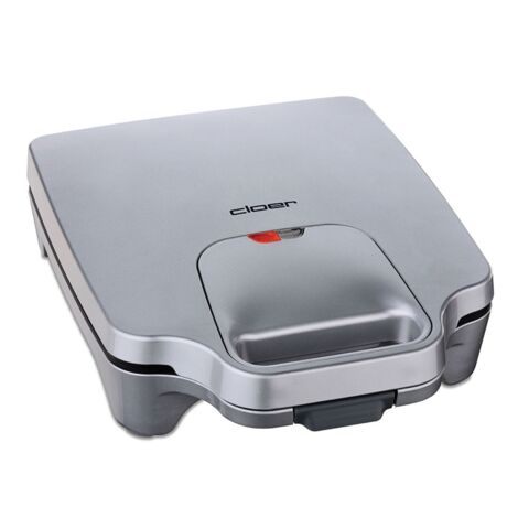 Cloer Sandwichmaker 6269 4er XXL Silber