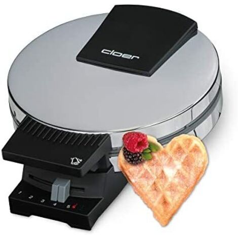 Cloer Waffelautomat 185 Edelstahl