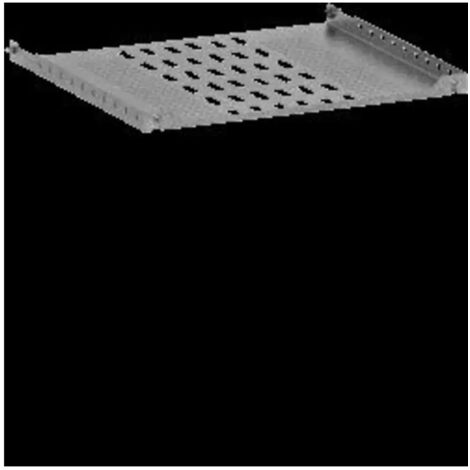 Cloison arrière horizontale, quadro.evo 800x800 - HAGER UC6080BH