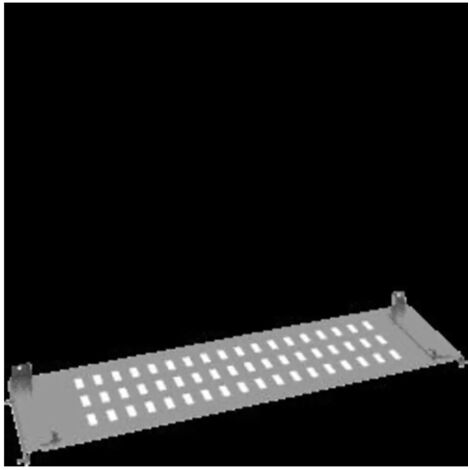 Cloison avant horizontale, quadro.evo L600 - HAGER UC600FH