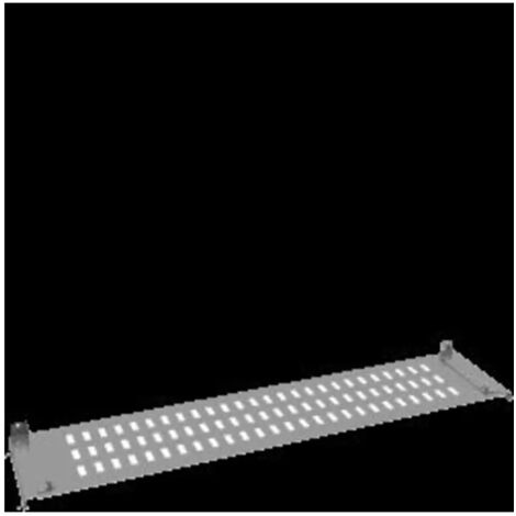Cloison avant horizontale, quadro.evo L800 - HAGER UC800FH