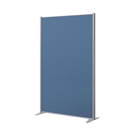 Cloison B-Zen acoustique pleine H 180, L 122 cm bleu